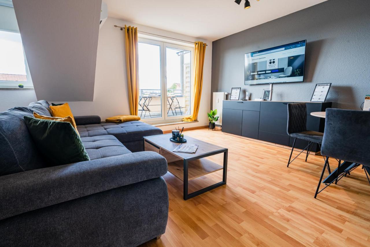 Deluxe Apartment I Klimaanlage I Tiefgarage I Balkon I Wlan Magdeburg Eksteriør billede